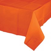 Tafelkleed BRYN - Oranje - Vinyl - 137 x 274 cm - WK - EK - Koningsdag - Tafeldecoratie