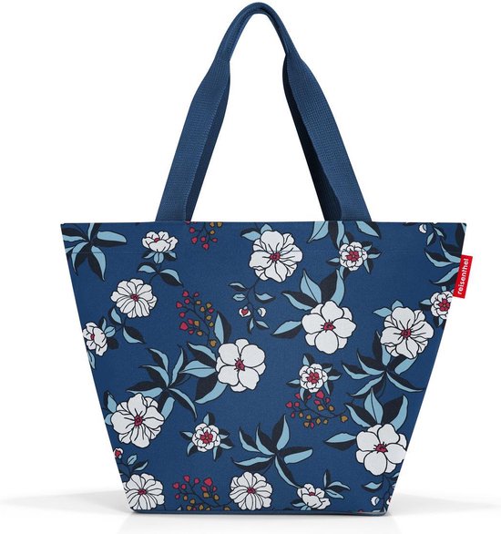 Reisenthel Shopper M Handtas Shopper - 15L - Garden Blue Blauw