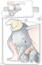 Housse de couette enfant Disney Dumbo - 100 x 135 Cm - Katoen