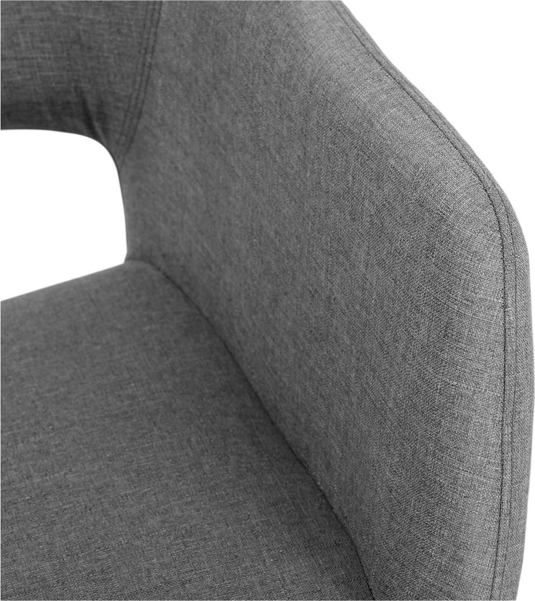 Fromm & Starck - Stoel - set van 2 - tot 150 kg - zitting 50 x 47 cm - grijs