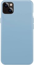 Coque Xqisit NP Silicone Case Anti Bac pour iPhone 14 - bleu clair