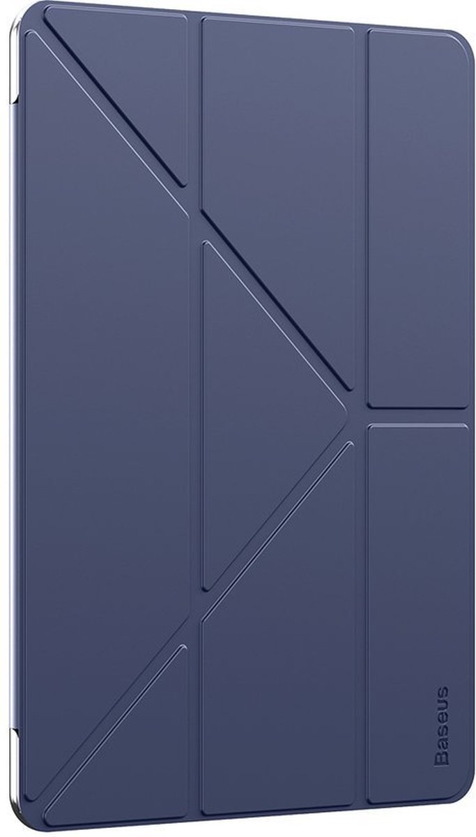 Baseus Jane Hybride geschikt voor iPad 10.2 inch Hoes Tri-Fold - Blauw