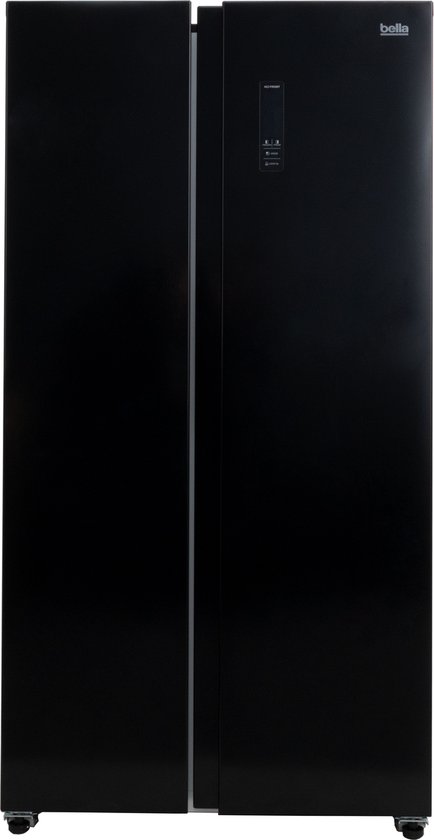Koelkast: Bella BSBS-445B - Amerikaanse koelkast - Met Display - No Frost - 442 Liter - Zwart, van het merk Bella