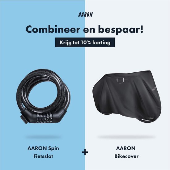 Aaron Premium fietsslot - veilig vouwslot niveau 18 - Vergelijk prijzen