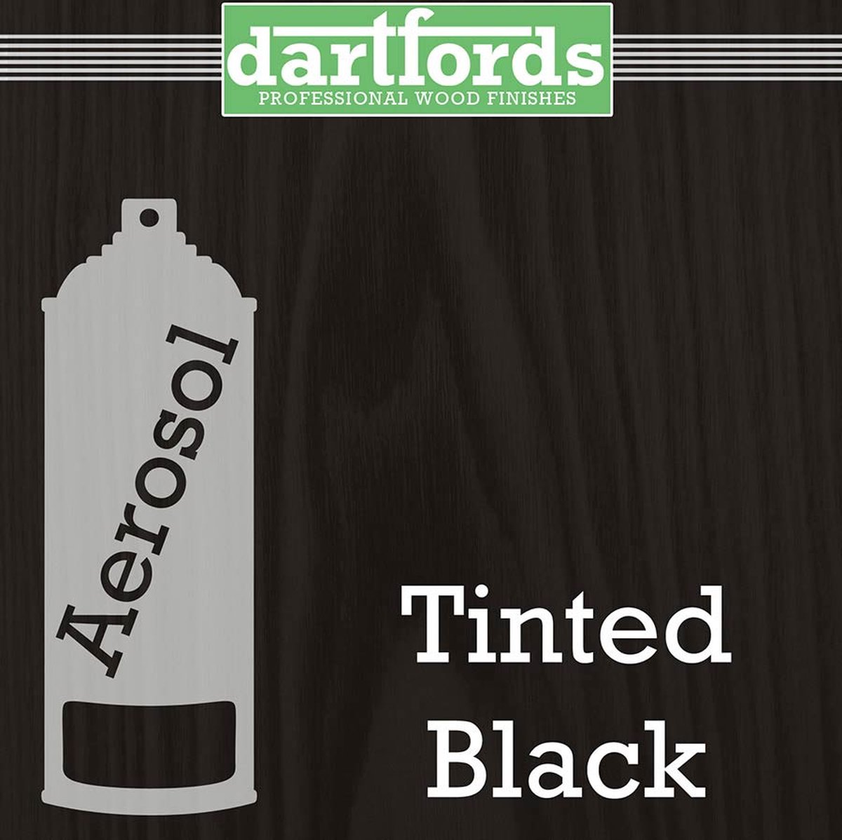 Dartfords FS5044 Nitrocelluloselak Tint Black 400ml spuitbus