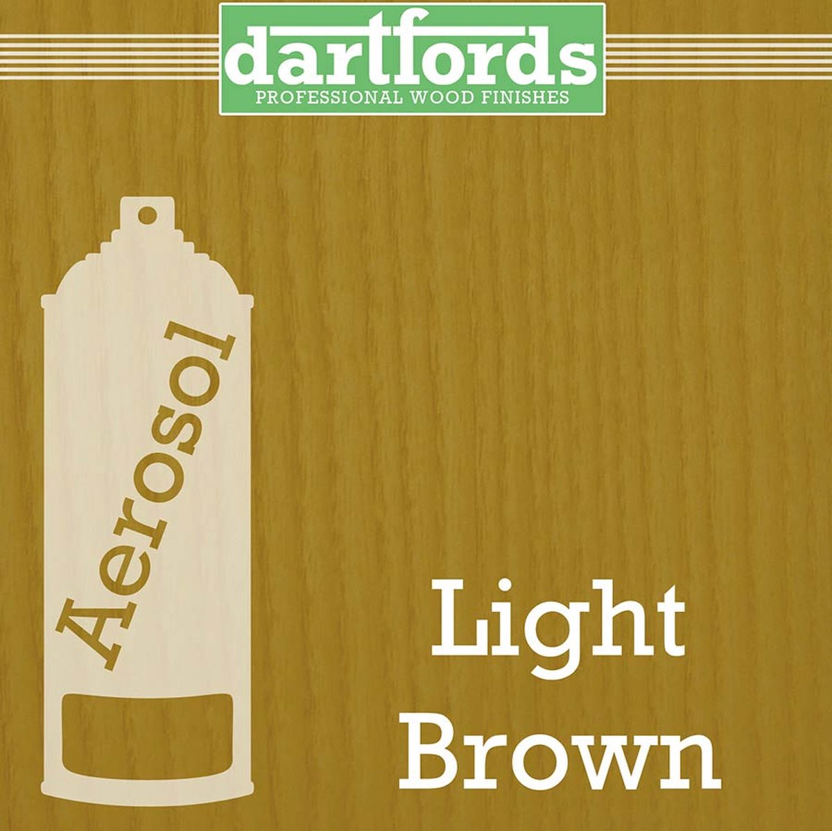 Dartfords FS5012 Nitrocelluloselak Light Brown 400ml spuitbus