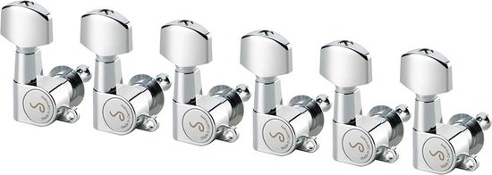 Mécaniques guitare Schaller 0402200136 M6 mini chrome