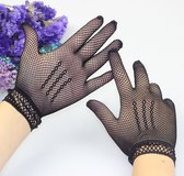 Handschoenen Pols 18cm - Visnet - Zwart - One Size