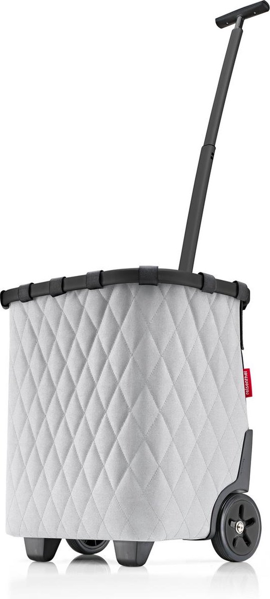 Bol.com Reisenthel Carrycruiser Boodschappentrolley - 40L - Rhombus Frame Licht Grijs aanbieding