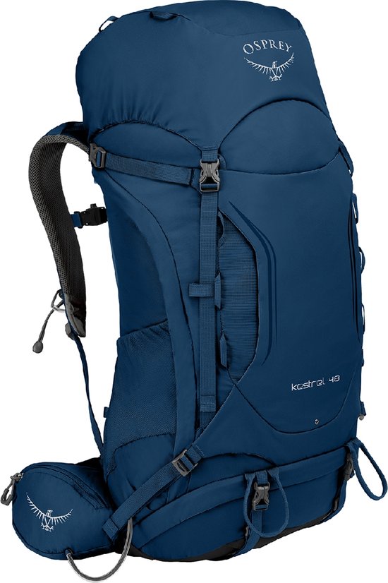 Osprey Backpack / Rugtas / Wandel Rugzak - Kestrel - Blauw | bol.com