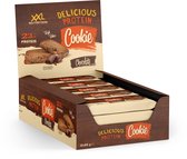 XXL Nutrition - Delicious Protein Cookie - Whey Proteïne Eiwit Snack - Eiwitreep - Chocolade - 12 pack