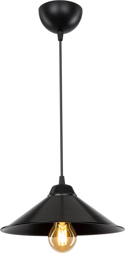 Hanglamp Hereford E27 zwart