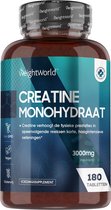 WeightWorld Creatine Monohydraat 3000 mg - 180 tabletten