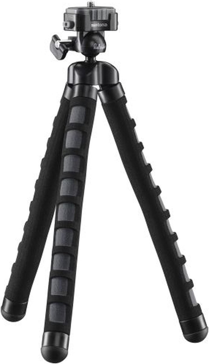 Mantona 21400 tripod Digitaal/filmcamera 3 poot/poten Zwart, Grijs