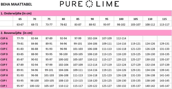 Pure lime Compression - Soutien-gorge de sport - Zwart - taille 80D