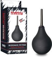 Lovetoy Bondage Fetish Deluxe Anaal Douche - zwart