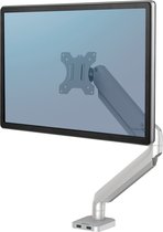 Bol.com Fellowes Platinum monitor arm - enkel 1 scherm - klem/doorvoer - zilver aanbieding