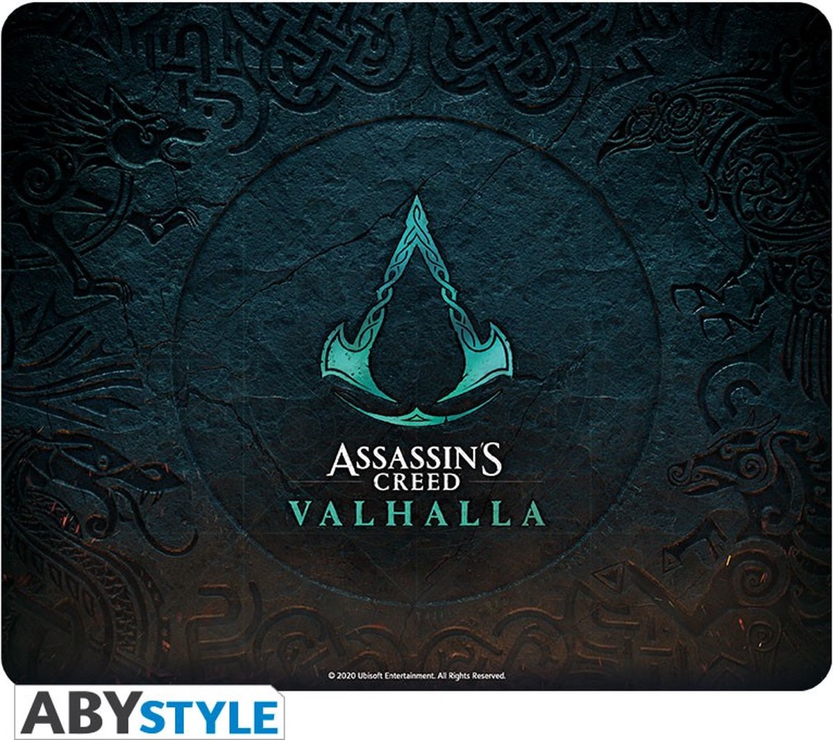 ASSASSIN'S CREED - Flexible Mousepad - Crest Valhalla 23.5x19.5cm