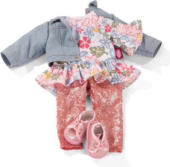 Ensemble De Vêtements Pour Poupée Götz 50 Cm - Tenue élégante Et De Qualité