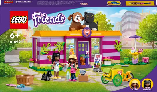 LEGO Friends Huisdierenadoptie Caf? - 41699