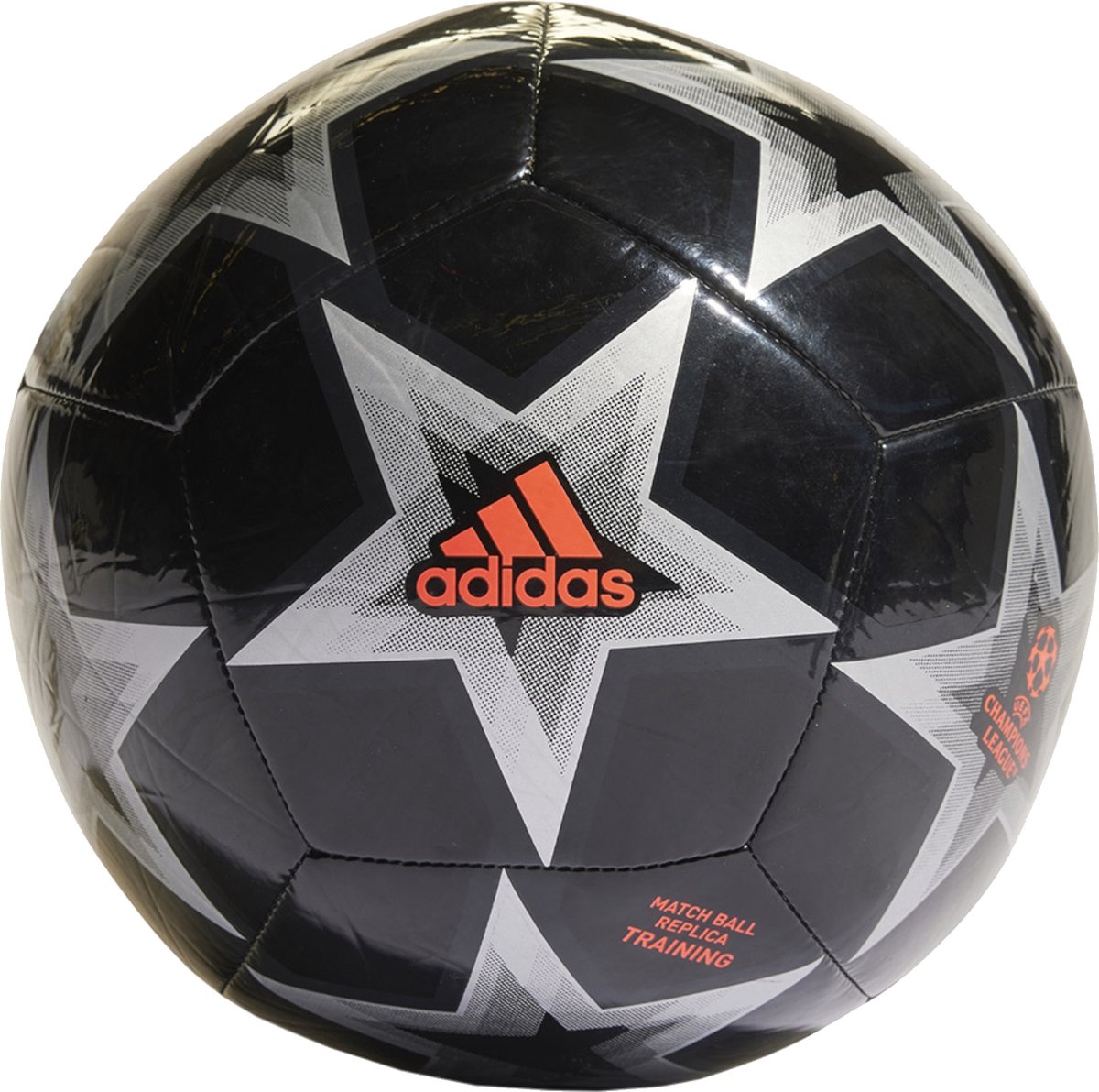 Adidas voetbal Champions League CLB - maat 5 - zwart/zilver