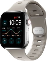 Nomad Sport Band Slim - Horlogeband gemaakt van FKM rubber- Geschikt voor Apple® Watch 49/45/44 mm - Bone
