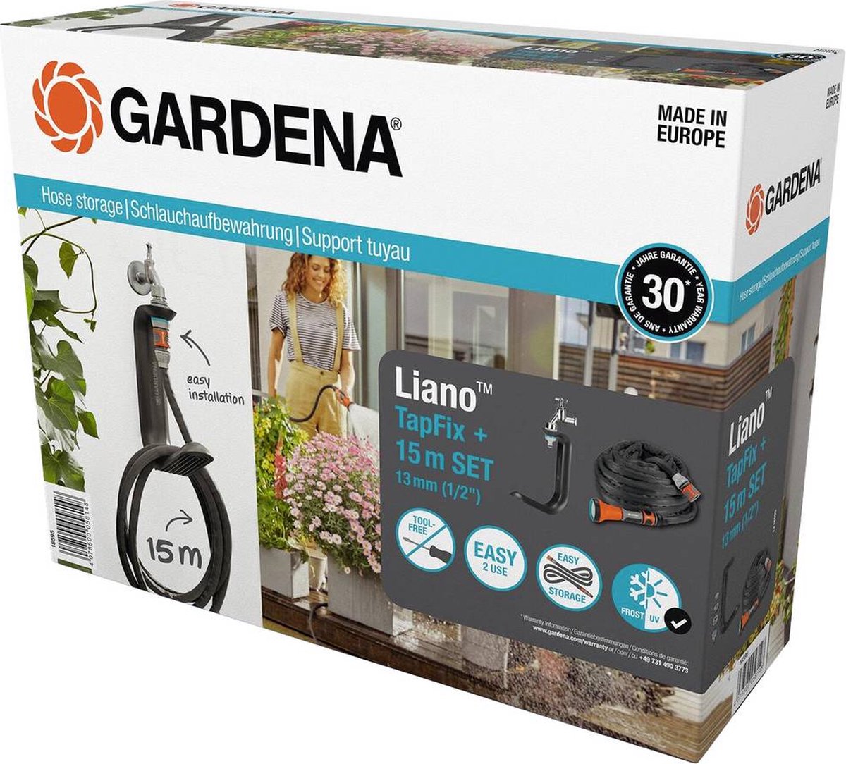 Gardena Support Tuyau Liano TapFix - Bloomling Belgique