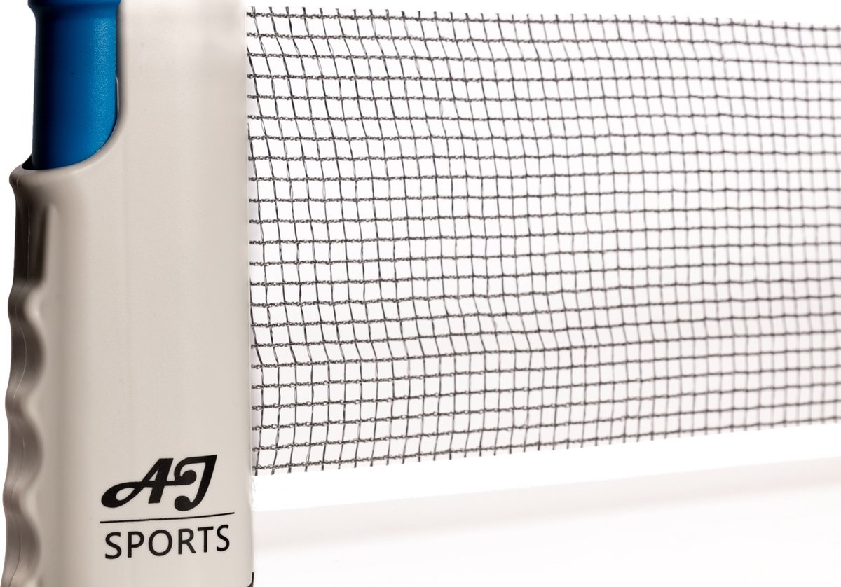 AJ-Sports Tafeltennis set - Ping pong set - Pingpong - Tafeltennis Batjes - Tafeltennis Ballen - Ping pong tafel set - Ping pong ballen - Uitschuifbaar Net - Inclusief 3 balletjes en 2 batjes — afbeelding 6