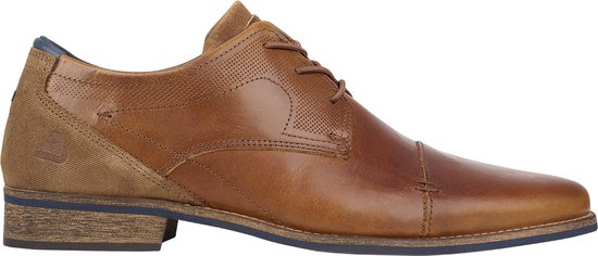 Bullboxer - Lace-Up - Male - Tan/Cognac - 41 - Veterschoenen