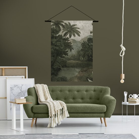 Art for the Home | Wandkleed XL - Jungle - 150x100cm