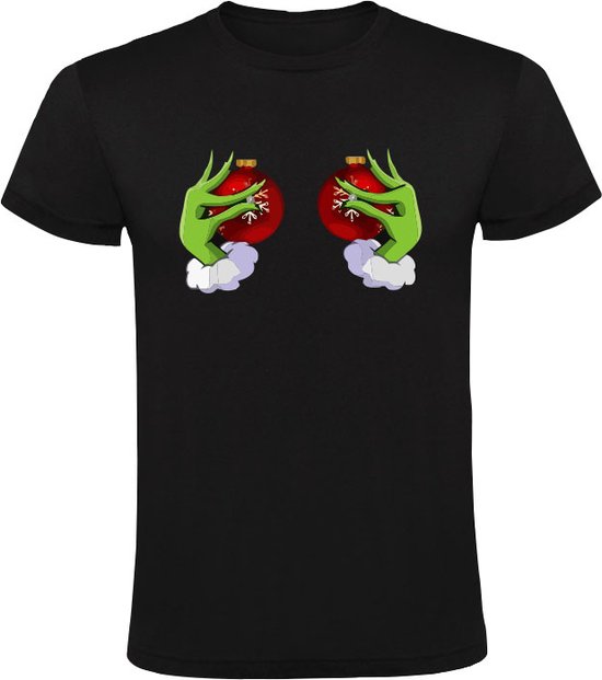 DENGJIAMY Heren Kerstboom Shirt Lange Mouw Casual Vakantie Trui