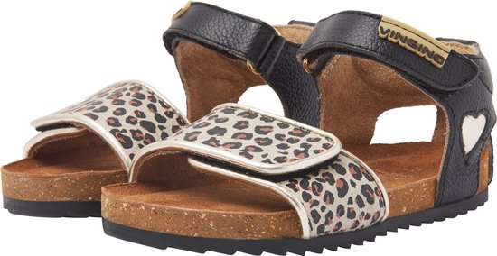 Vingino Floor Sandalen - Meisjes - Zwart - Maat 29 | bol.com