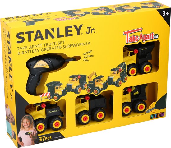 Stanley DIY Toy Set - Jeu de construction - 37 pièces - STEM Jouets |  bol.com