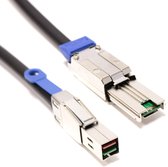 BeMatik - MiniSAS-HD SFF8644 naar MiniSAS SFF8088 1 m kabel