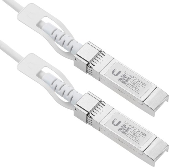 Ubiquiti Networks UC-DAC-SFP28 Glasvezel kabel 0,5 m Zwart | bol.com