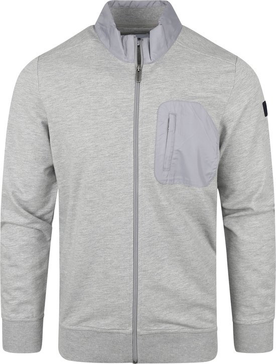 State of Art - cardigan Grijs - 3XL - Coupe moderne
