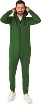OppoSuits Glorious Green - Heren Onesie - Winter Outfit - Groen - Maat S
