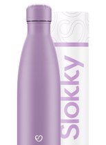 Slokky - Bouteille Thermos Violet Pastel & Bouchon - 500ml