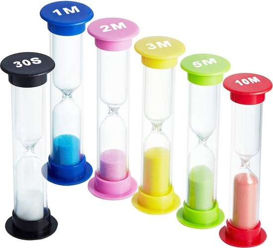 Sand Timer Zandloper voor kinderen kleurrijk zand 6