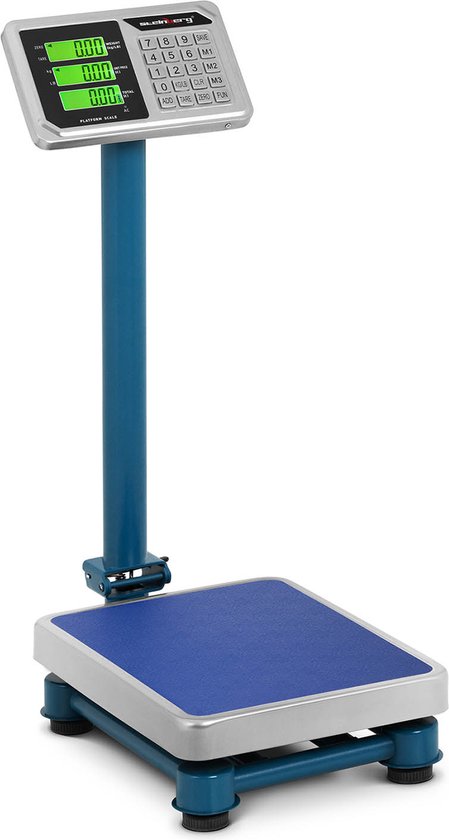 G&G PSB-B Package Scale, Platform Scale, 100 kg/5 g, 38 cm x 32 cm, LED