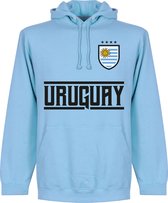 Uruguay Team Hoodie - Lichtblauw - Kinderen - 98