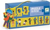 Puzzle éducatif Habillage Djeco - 10 pièces