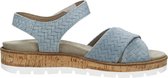 SUB55 Mia 01 Sandalen Plat - licht blauw - Maat 41