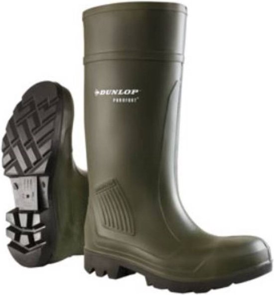 Werklaarzen | S5 | Merk: Dunlop | Model: Purofort C462933 | Kleur: Groen