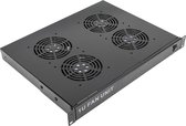 RackMatic - Ventilatiekit voor 19-inch 1U-rackkast met 4 120 mm-ventilatoren