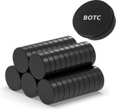 BOTC Super sterke magneten - 20 stuks - 10x3MM - Inclusief Opbergdoosje met bewaardoosje - RVS