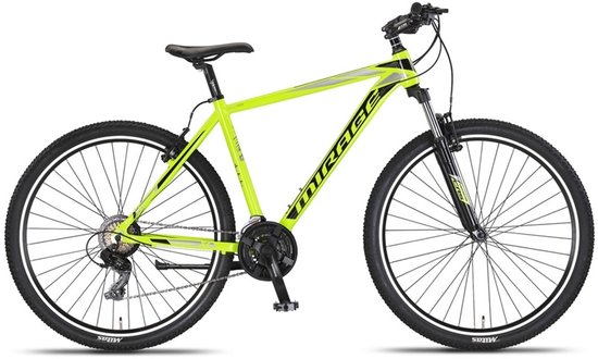 Umit Mirage Mountainbike 29 inch 50cm V-Brakes 21v Lime van Umit — afbeelding 3