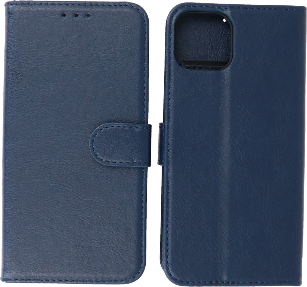 iPhone 14 Hoesje Book Case Telefoonhoesje Navy