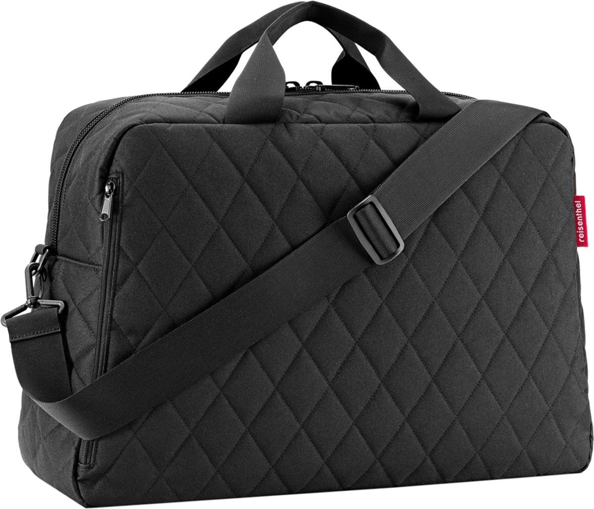 Reisenthel Dufflebag M Reistas - 38L - Rhombus Black Zwart