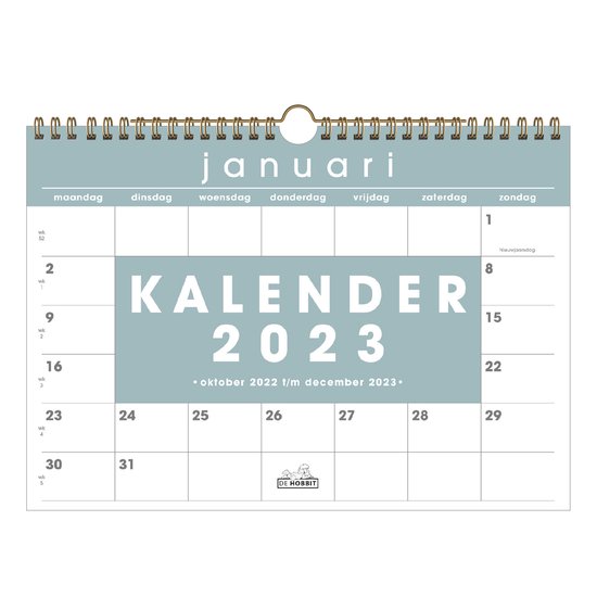 Onverenigbaar Vervolg Wardianzaak Hobbit Maandkalender D1-2023 | bol.com